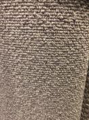 oxford silver grey 6.1m x 4m (20ft x 13ft ) polypropylene loopcontract hessian back carpet
