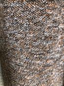 megastar cognac 5m x 4m (16ft5in x 13ft) polypropylene loopcontract hessian back carpet