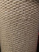 Regatta beige 4m x 3m (13ft x 9ft 9in ) polypropylene loopcontract hessianback carpet