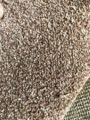 Cornwall action grouse deep twist pile 7.4m x 5m polypropylene twist pile hessian back carpet