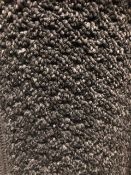 Sweet Home Anthracite 6M X 4M (19Ft 8In X 13Ft ) Polypropylene Loop Contract Hessian Back Carpet