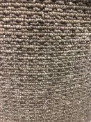 Seattle grey 6m x 4m (19ft6in x 13ft ) polypropylene loopcontract feltback carpet