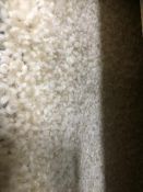 Supreme Cream Deep Pile 4M X 3.6M (13Ft X 10Ft 6In) Polypropylene Twist Pile Hessian Back Carpet