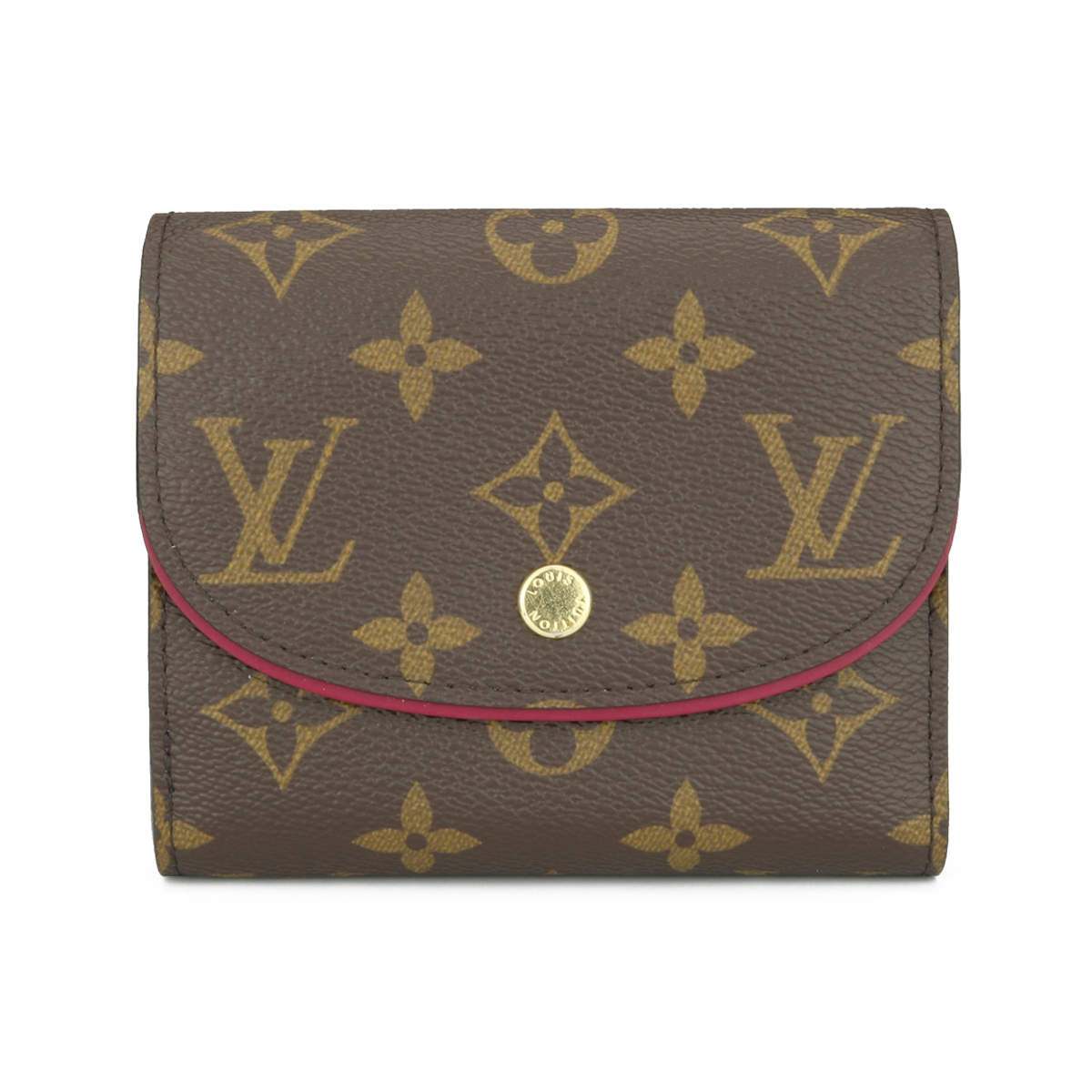 Louis Vuitton Ariane Compact Wallet Monogram Fuchsia 2018