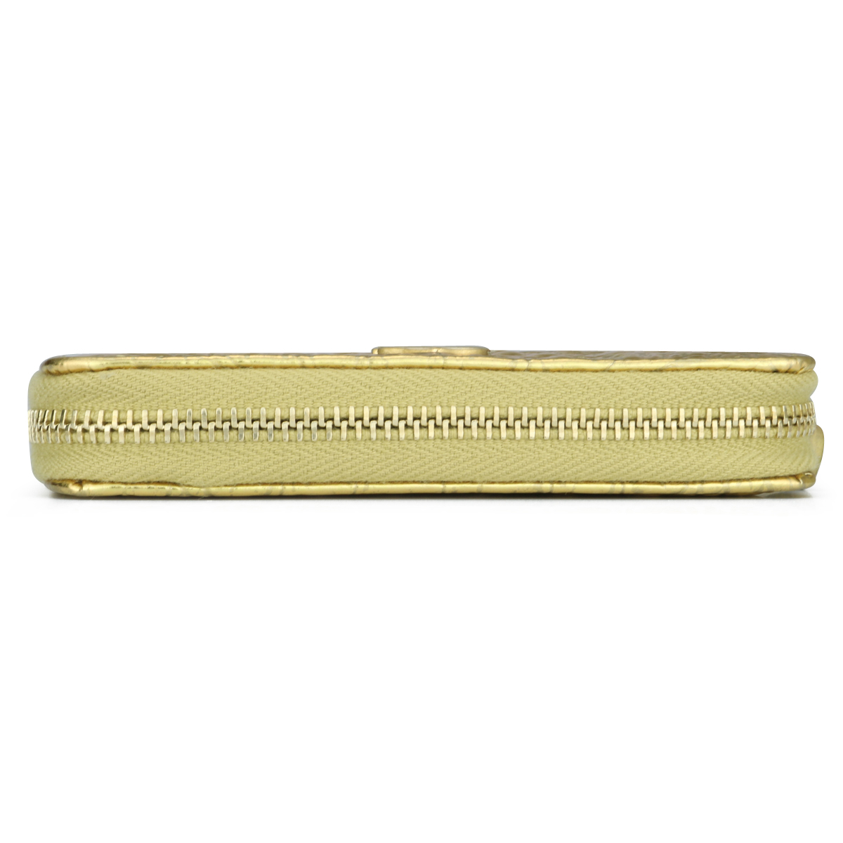 Chanel Small Coin Purse Metallic Gold Crocodile Embossed Calfskin Brushed Gold Hardware 2019 - Bild 5 aus 5