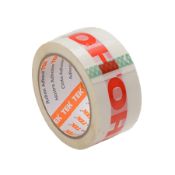 48mmx66m Packaging Tape Printed 'QC Hold' 1044 Rolls