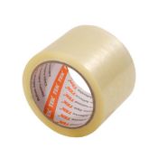 75mmx66m Clear Low Noise Solvent Tape 1080 Rolls