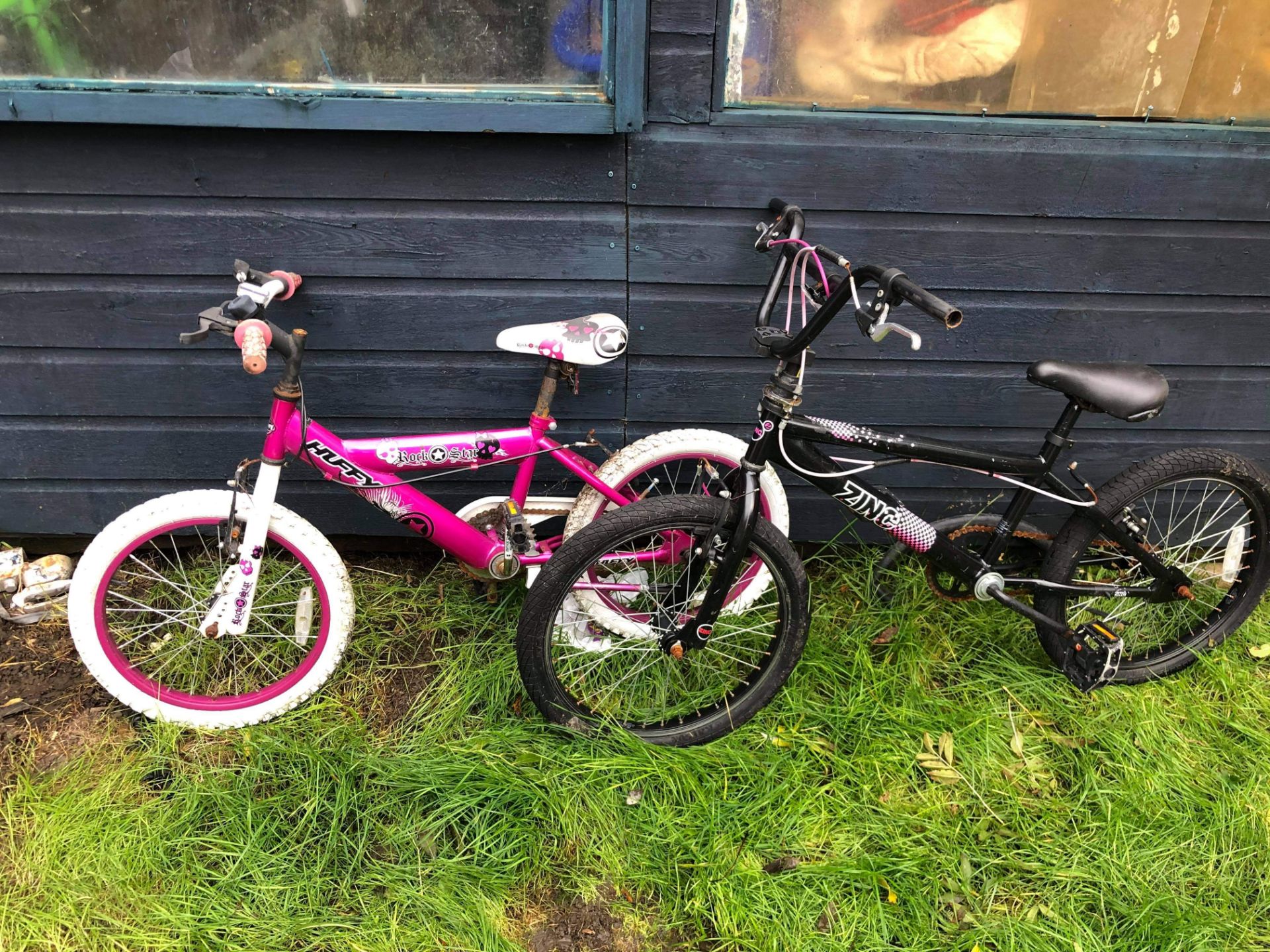 2 x girls bikes