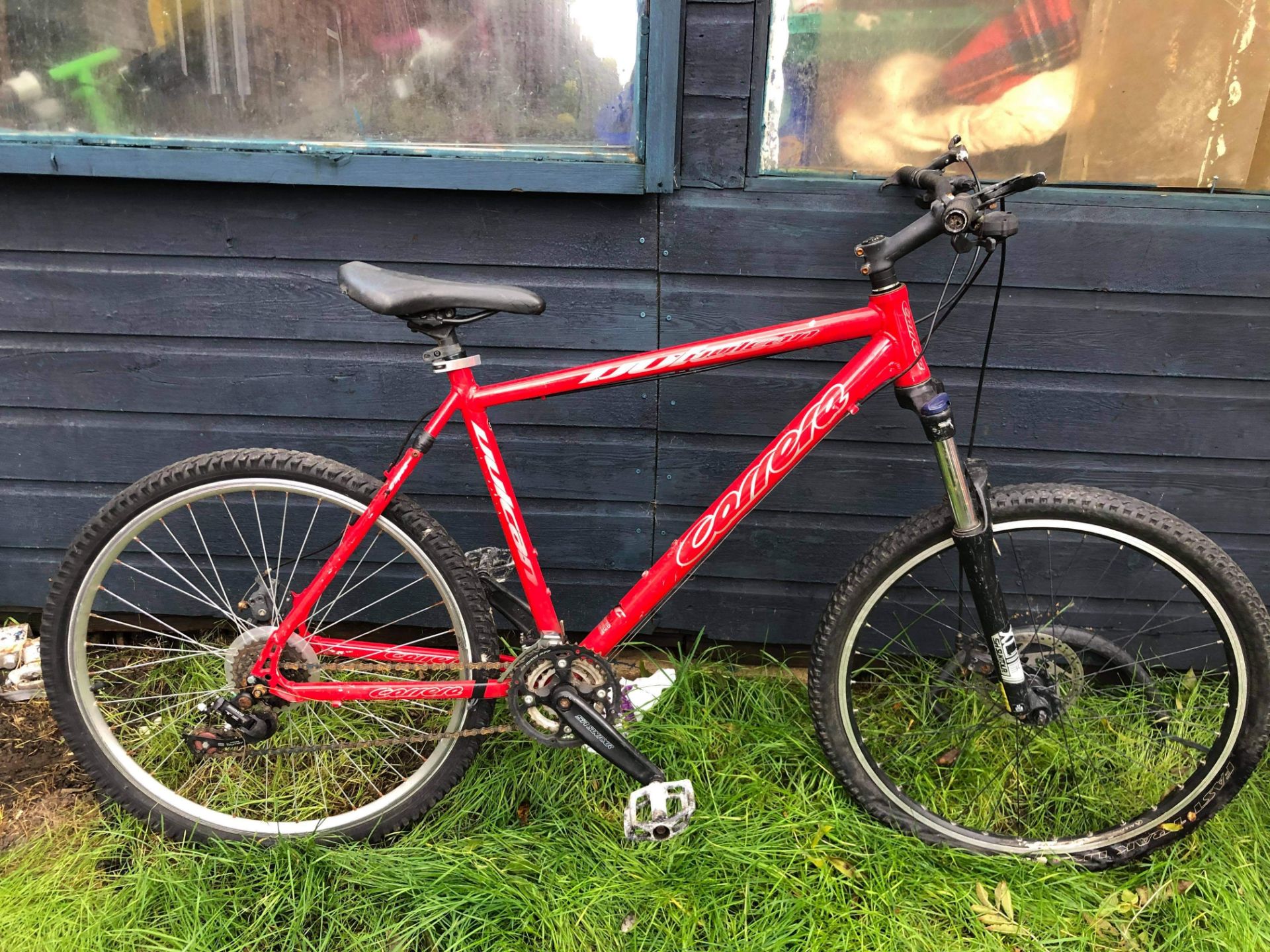 Men’s Carrera Mountain Bike, Red