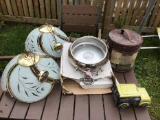 Vintage light fittings job lot