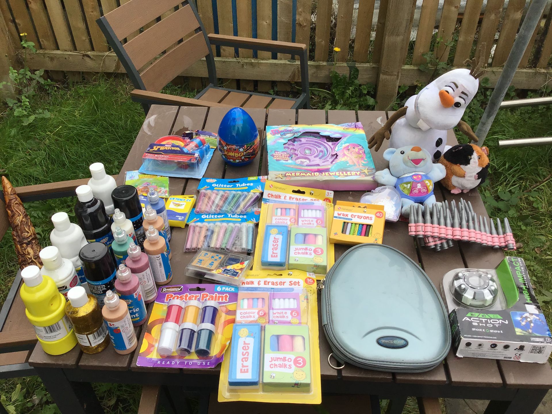 Olaf ect arts and crafts joblot - Image 2 of 2