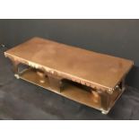 Antique copper plate/ food warmer