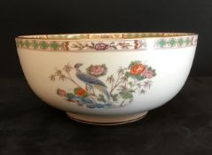 A Wedgewood 'Kutani Crane' pattern bone china bowl