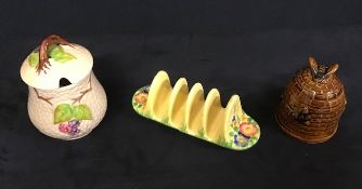 A group of 3 vintage breakfast items