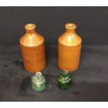 Antique Set of four ink bottles