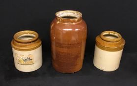 Antique Earthenware storage jars