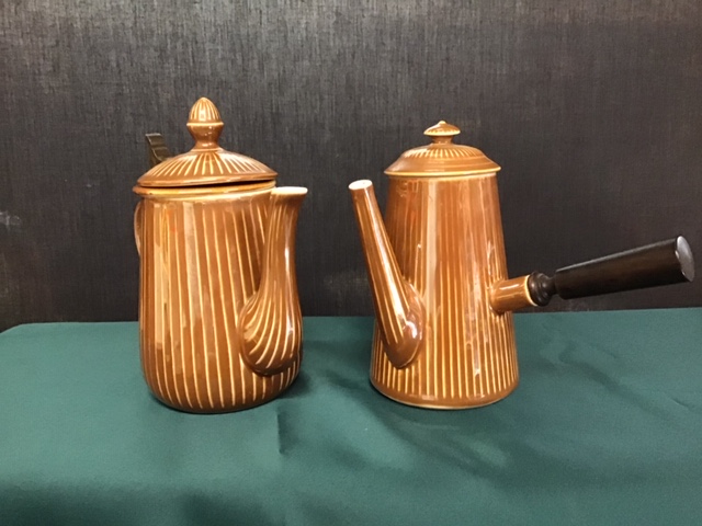 A French Ceramic Coffee Pot Set.