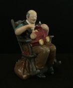 A Royal Doulton Bone China Figurine ' The Toymaker'