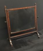 Antique Edwardian period toilet mirror.