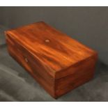 Antique large victorian Mahogany writing Slope.