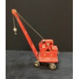 A vintage Triang KL44 Jones Toy Crane