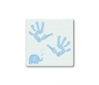 Mothercare My First Canvas Print Kit Blue Rrp £20
