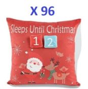96 x Super-Soft Christmas Cushions RRP £959