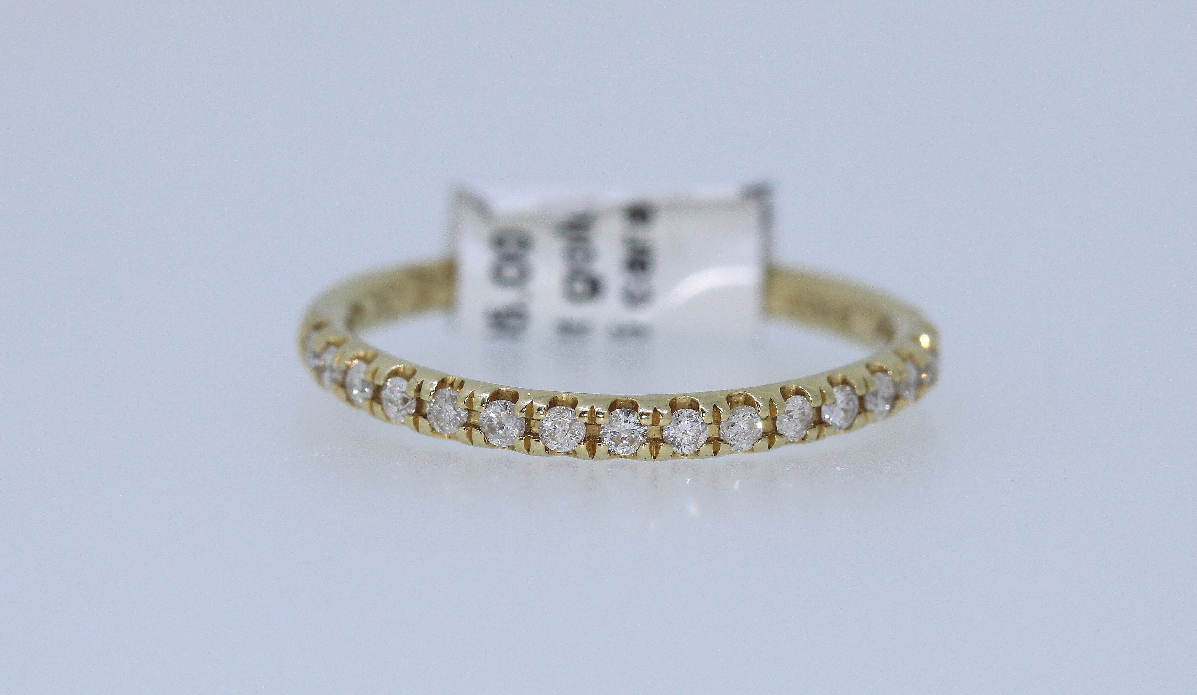 18k Yellow Gold Diamond Eternity Ring - Image 3 of 3