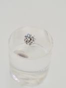 Round cut diamond