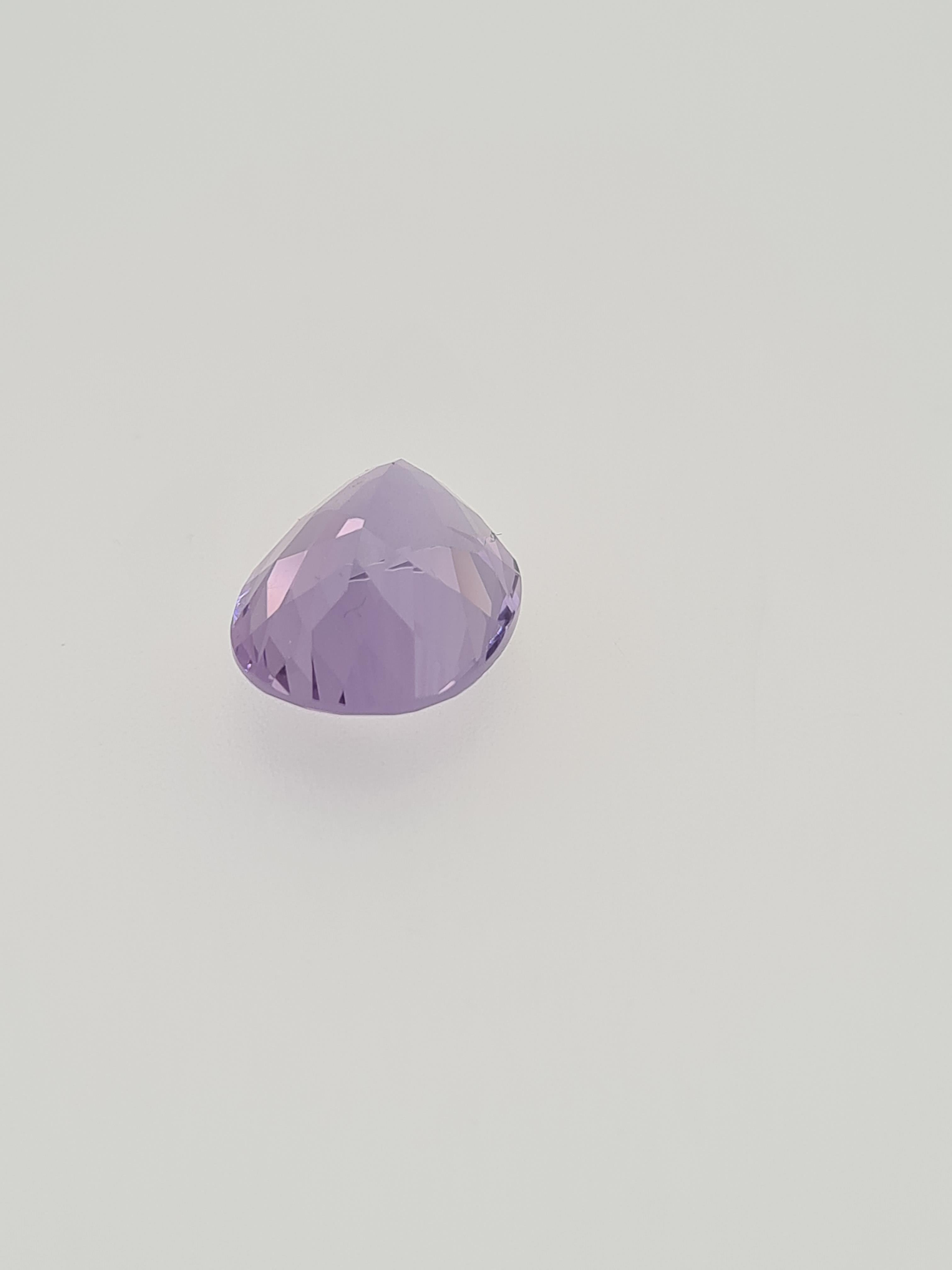 Amethyst oval cut gems stone - Image 2 of 4