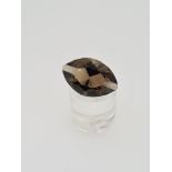 Smokey quartz marquise cut gem stone