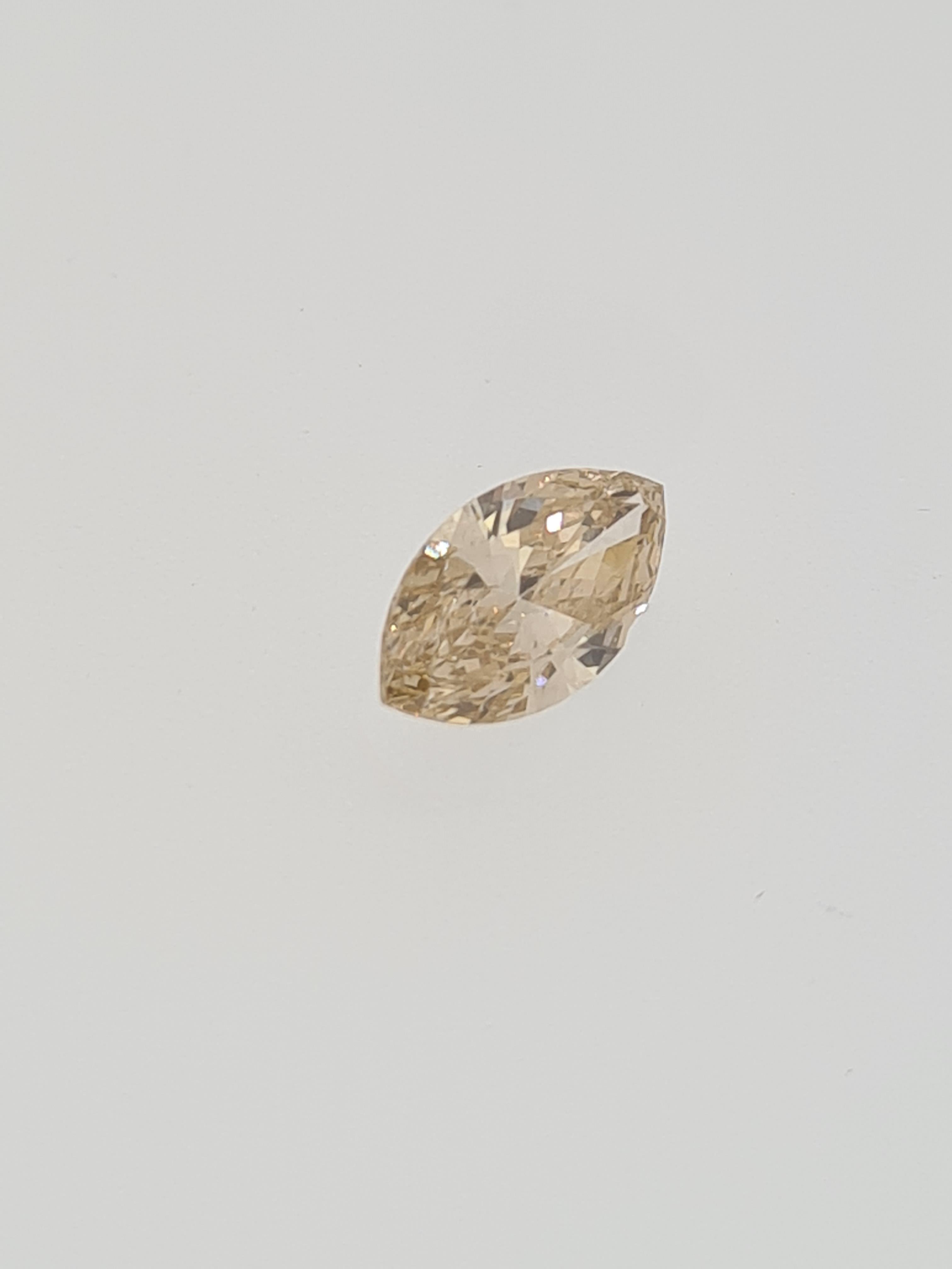 Cognac marquise cut diamond - Image 6 of 6