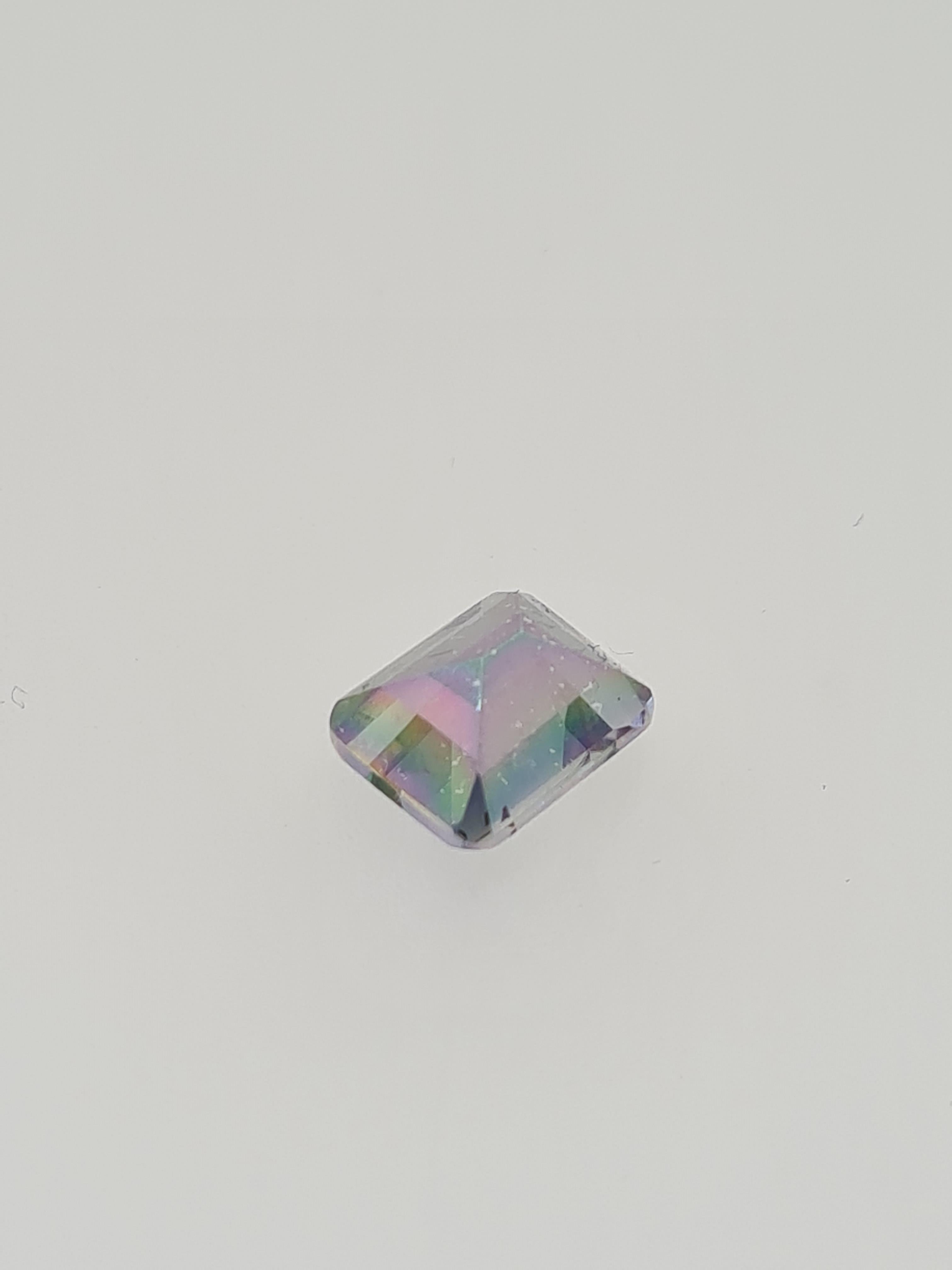 Coated topaz mystic gem stone - Image 2 of 5
