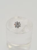 Brilliant round cut diamond