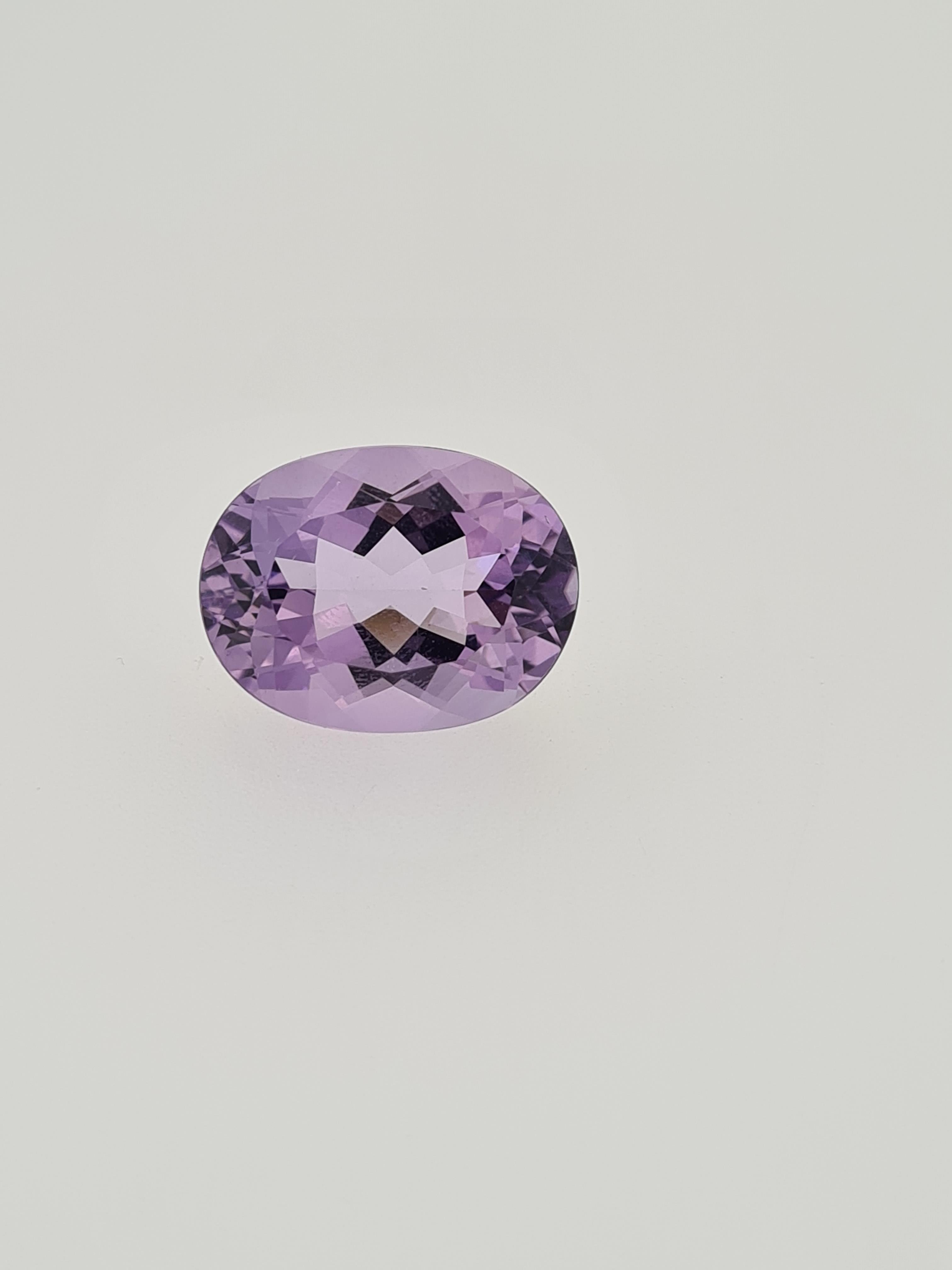Amethyst oval cut gems stone - Image 3 of 4