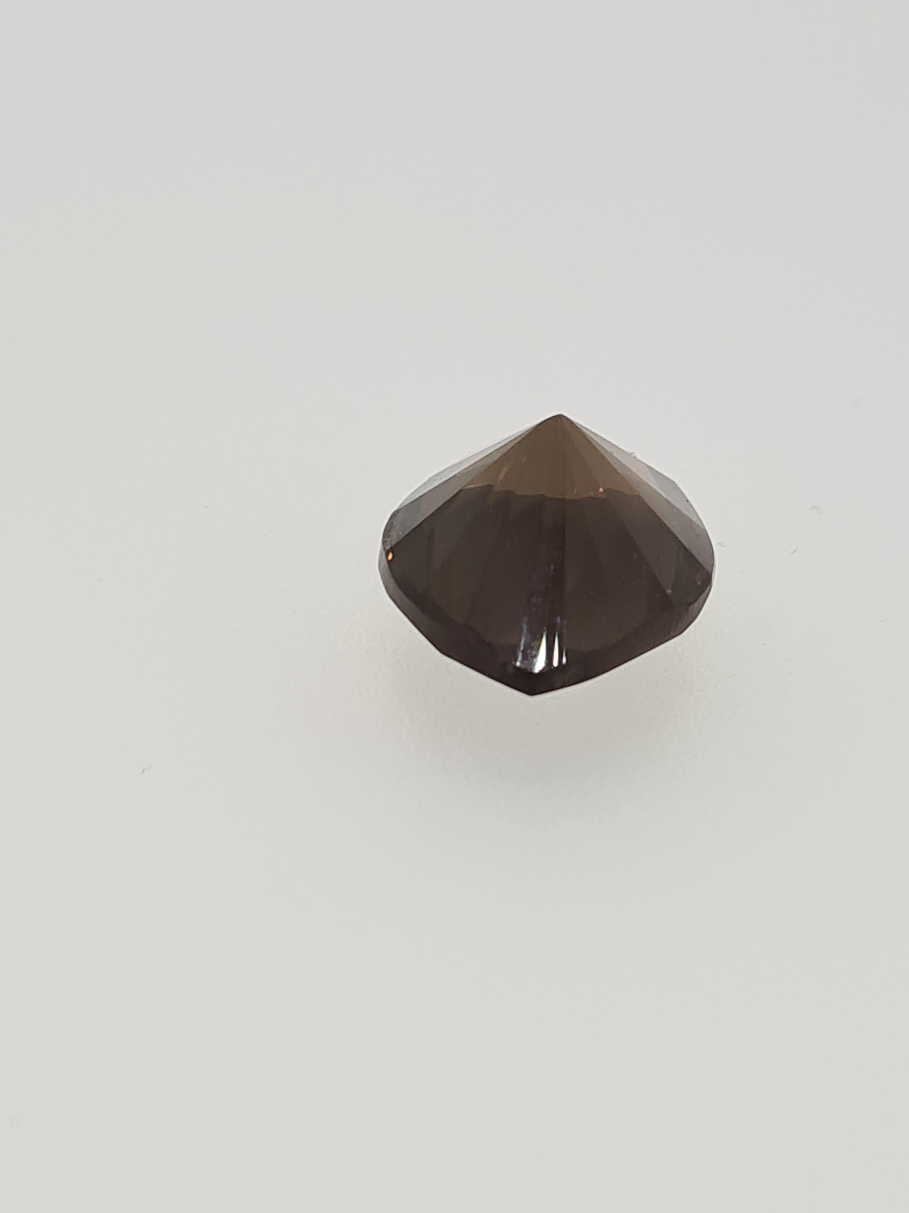 Smokey quartz marquise cut gem stone - Image 3 of 5