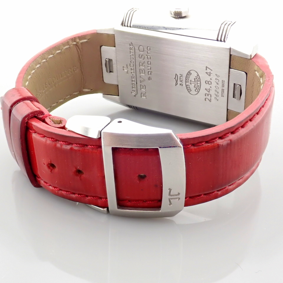 Jaeger-LeCoultre / Reverso Diamond - Unisex Steel Wrist Watch - Image 11 of 11