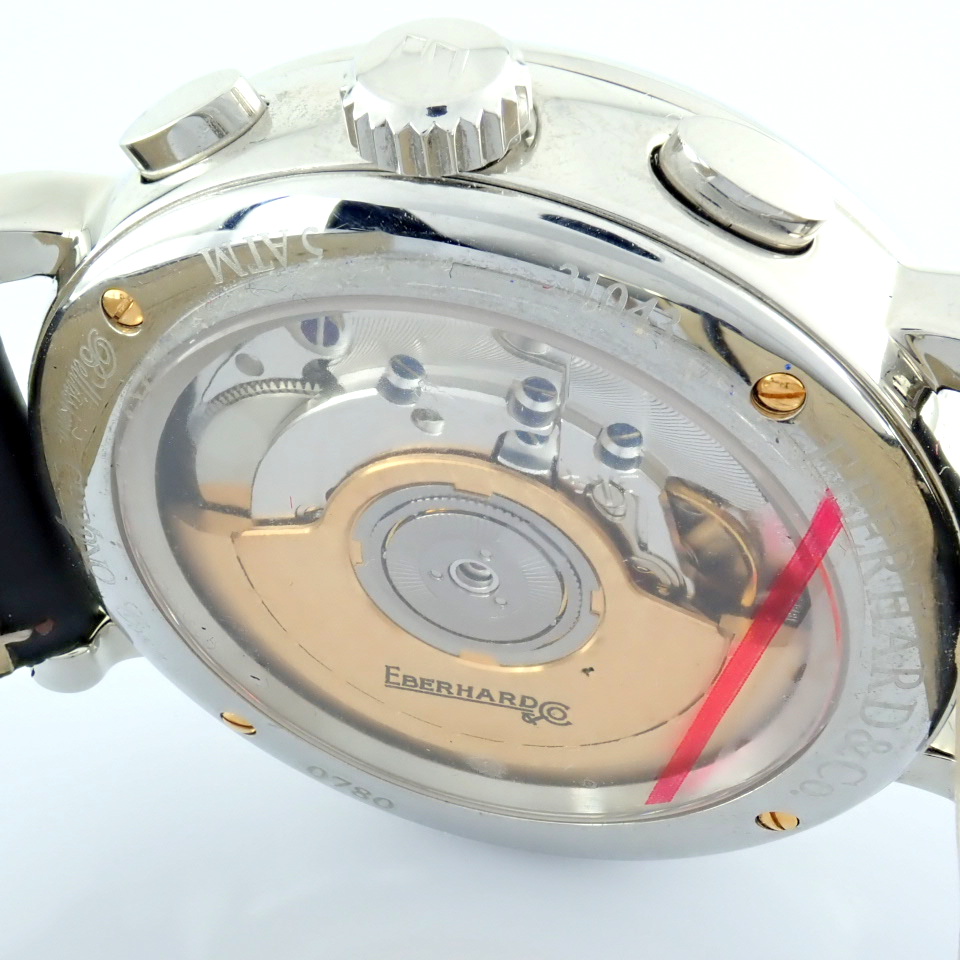 Eberhard & Co. / Chrono 4 Bellissimo 37 jewels - Gentlmen's Steel Wrist Watch - Image 10 of 10