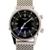 Longines / Legend Diver - Gentlmen's Steel Wrist Watch