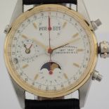 Eberhard & Co. / 32012/A - Gentlmen's Steel Wrist Watch