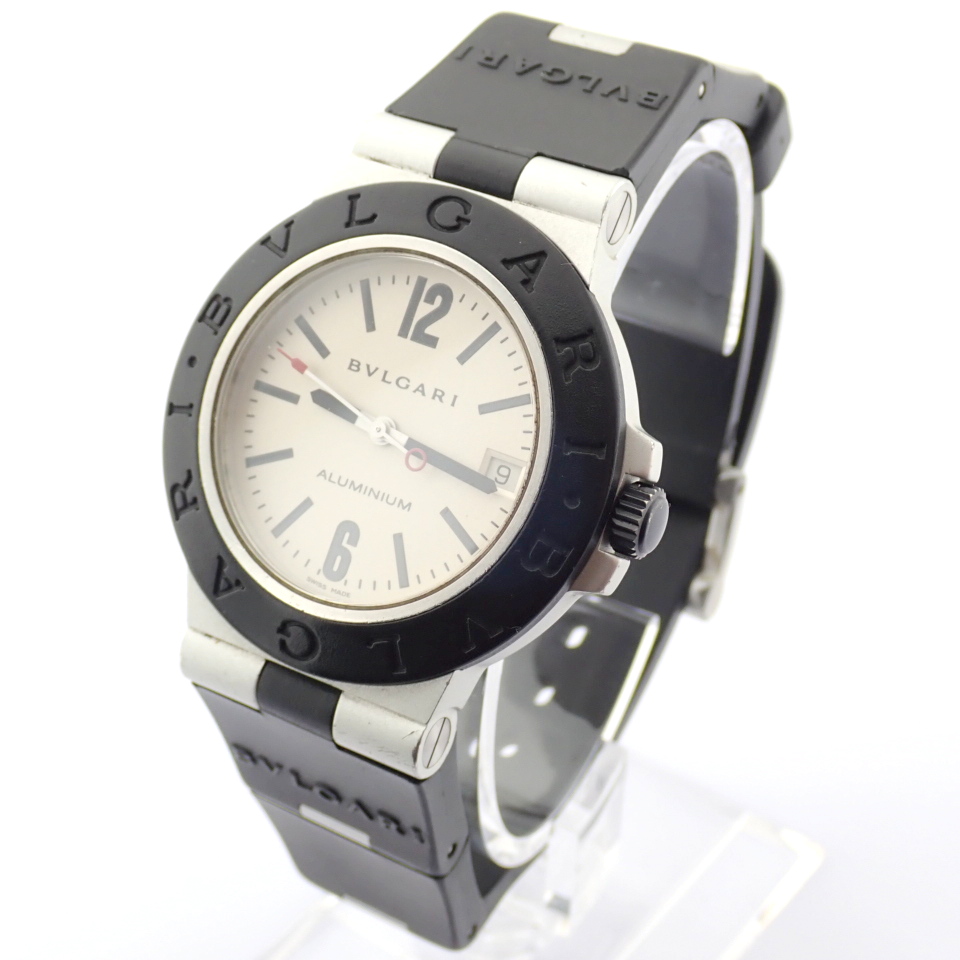 Bvlgari / AL38A - Gentlmen's Aluminium Wrist Watch