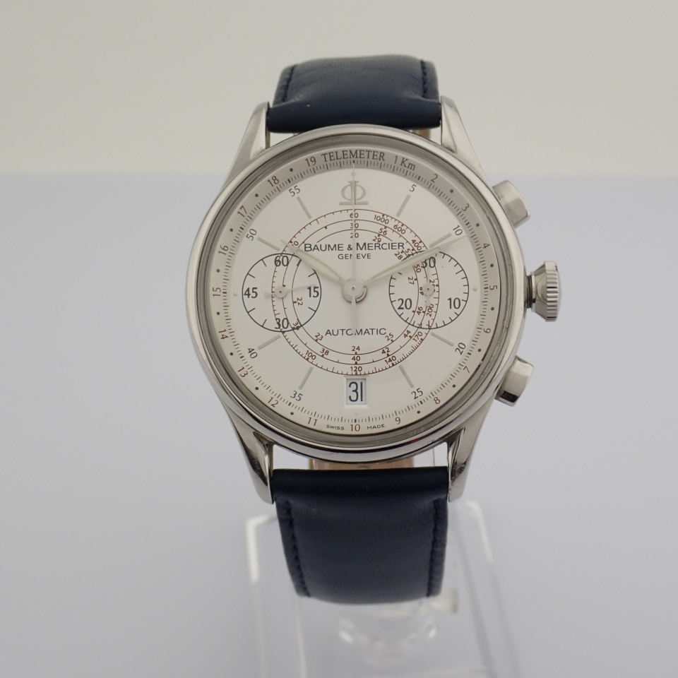 Baume & Mercier / 65542 - Gentlmen's Steel Wrist Watch - Image 9 of 17