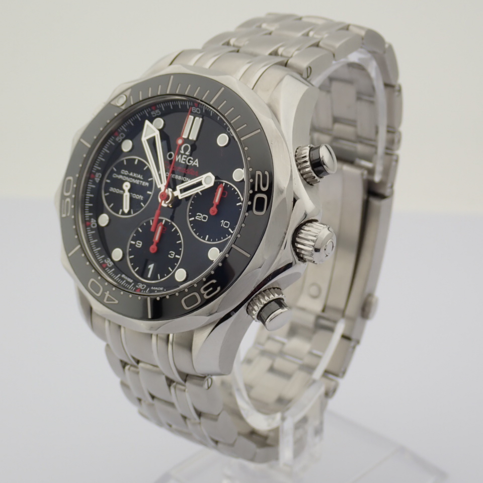 Omega / Seamaster Professional Diver 300M Co-Axial Chronograph 212.30 - Gentlmen's Steel Wrist Watch - Image 7 of 9