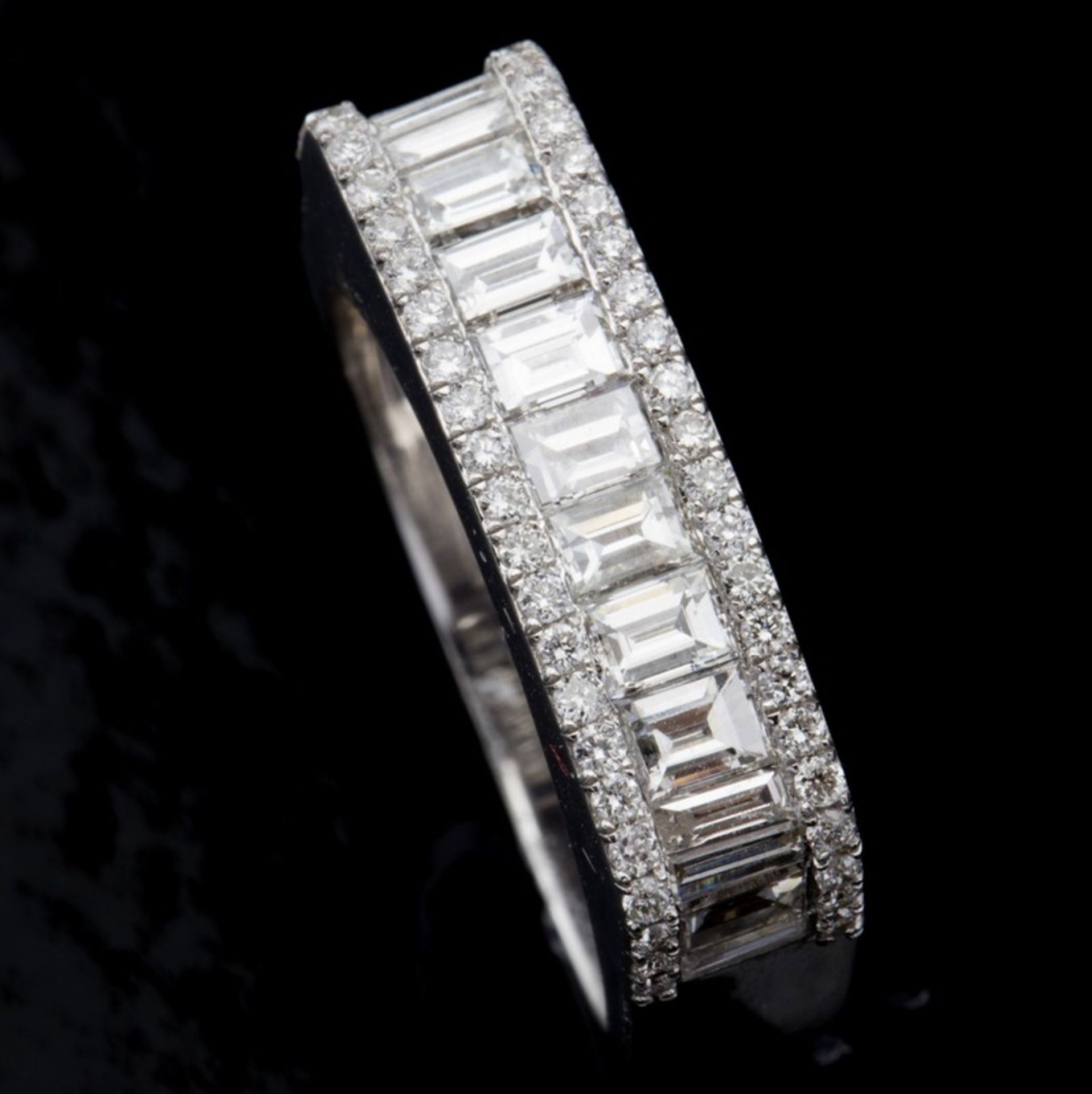 14 kt. White gold - Ring - 1.26 ct Diamond - Image 3 of 7