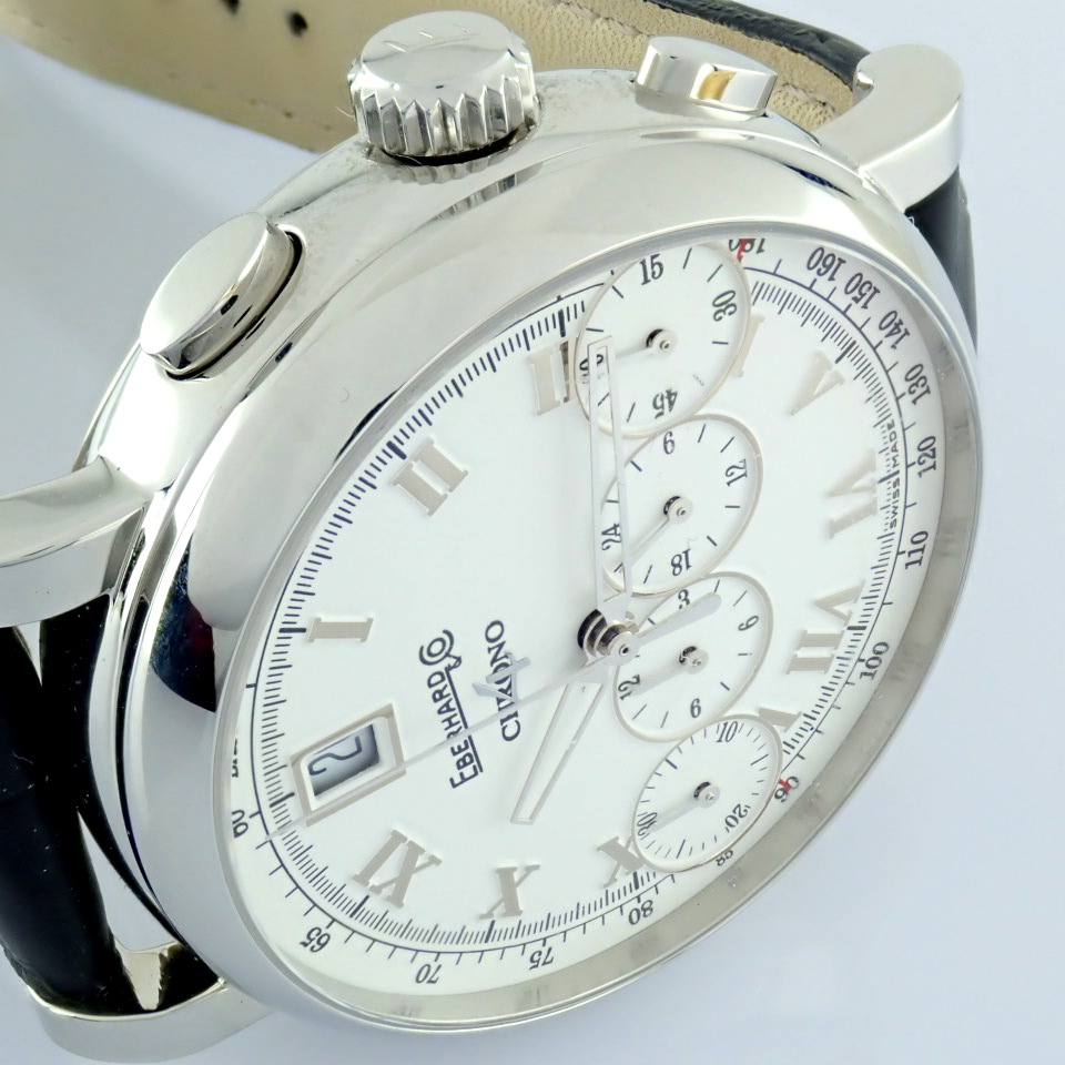 Eberhard & Co. / Chrono 4 Bellissimo 37 jewels - Gentlmen's Steel Wrist Watch - Image 2 of 10