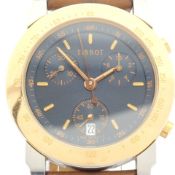 Tissot / Chronograph - Gentlmen's Steel Wrist Watch