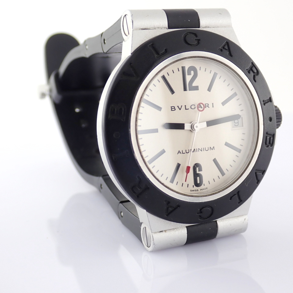 Bvlgari / AL38A - Gentlmen's Aluminium Wrist Watch - Image 4 of 8