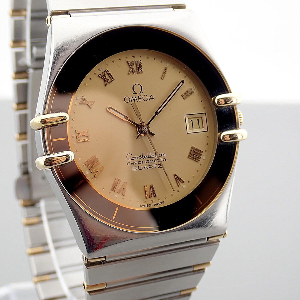 Omega / Constellation Chronometer - Gentlmen's Gold/Steel Wrist Watch - Image 6 of 6