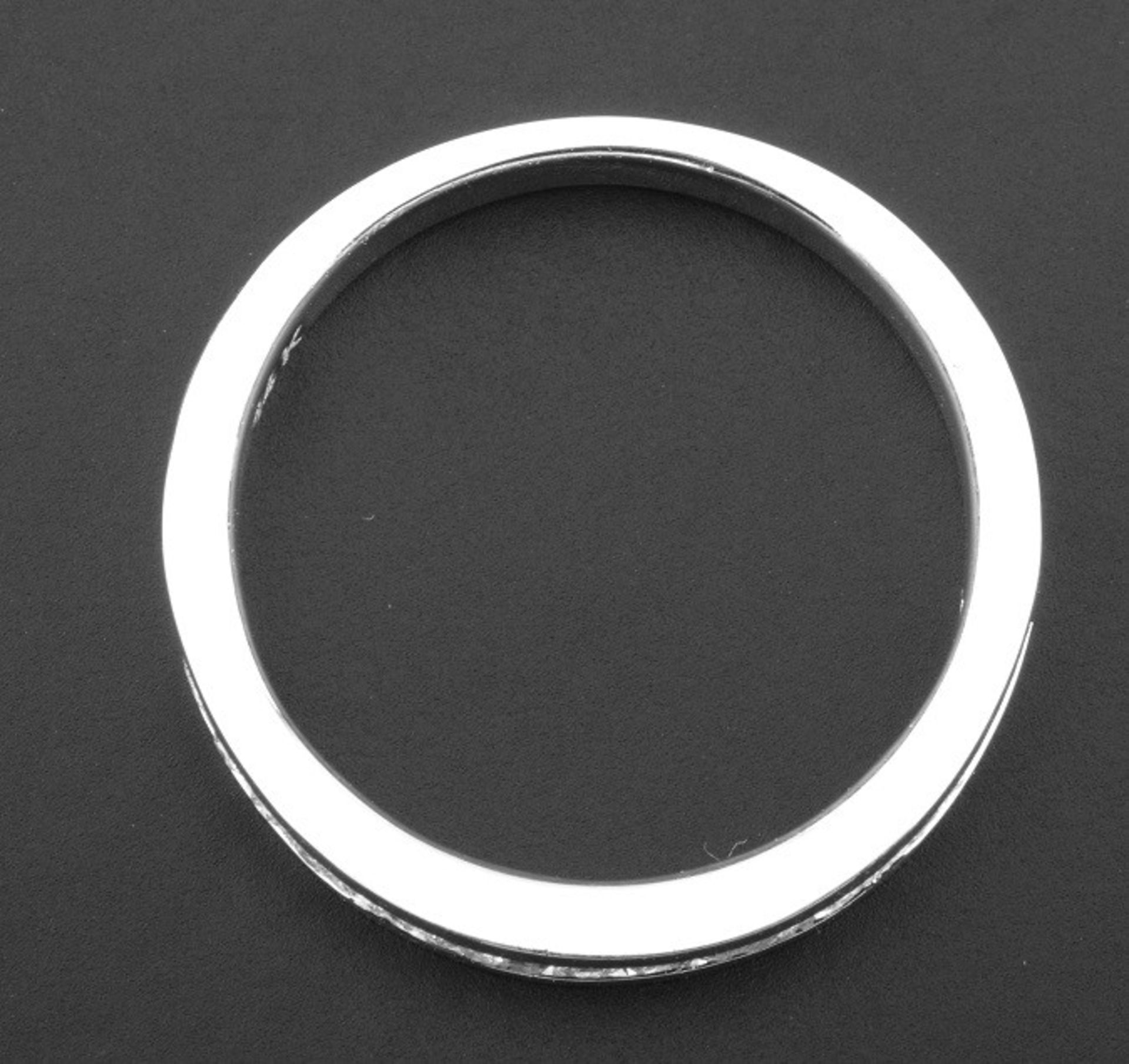 14K White Gold Half Eternity Ring 0,28 ct - Image 3 of 3