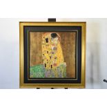 Gustav Klimt "Gold Leaf" Limited Edtion "The Kiss"